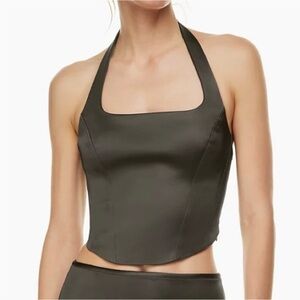 Wilfred New Dusk Satin Bustier